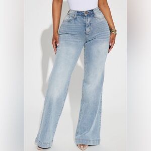 Fashion Nova wide leg jeans